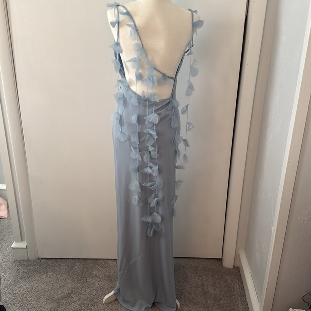 Cult Gaia Nymeria Gown Small Coastal Blue - Picture 5 of 16